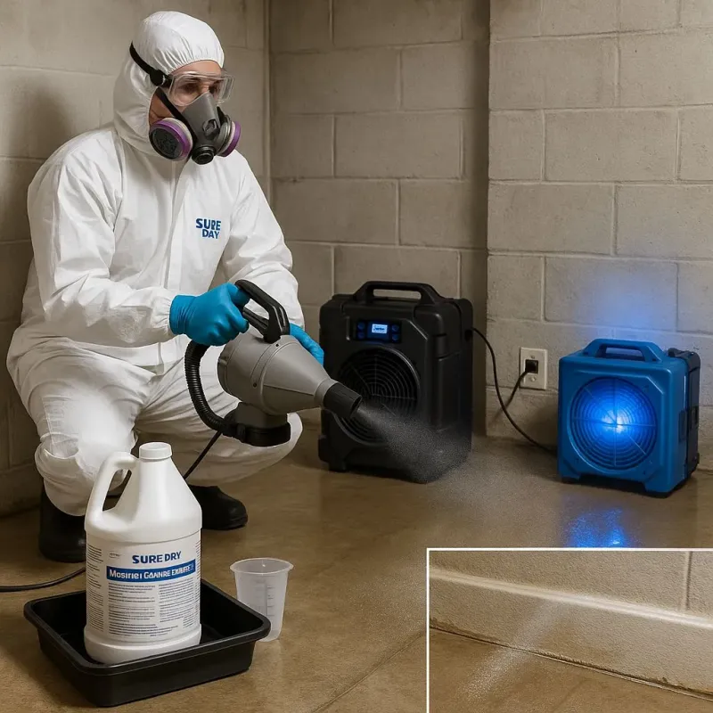 Sanitization and Odor Removal process in Rolla, ND