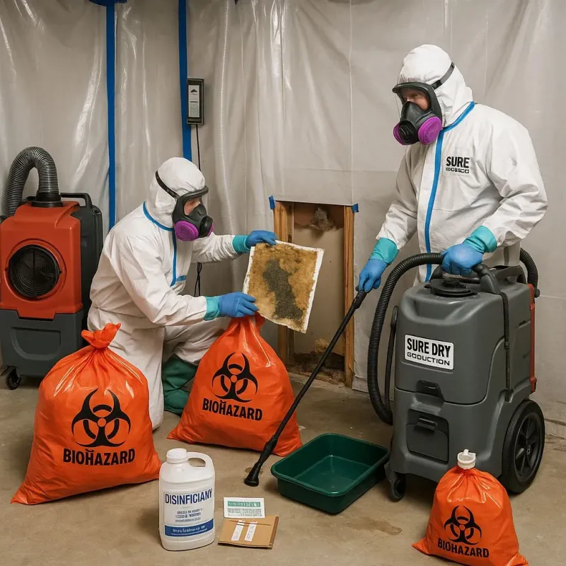 Contaminated Water Handling Protocols process in Rolla, ND